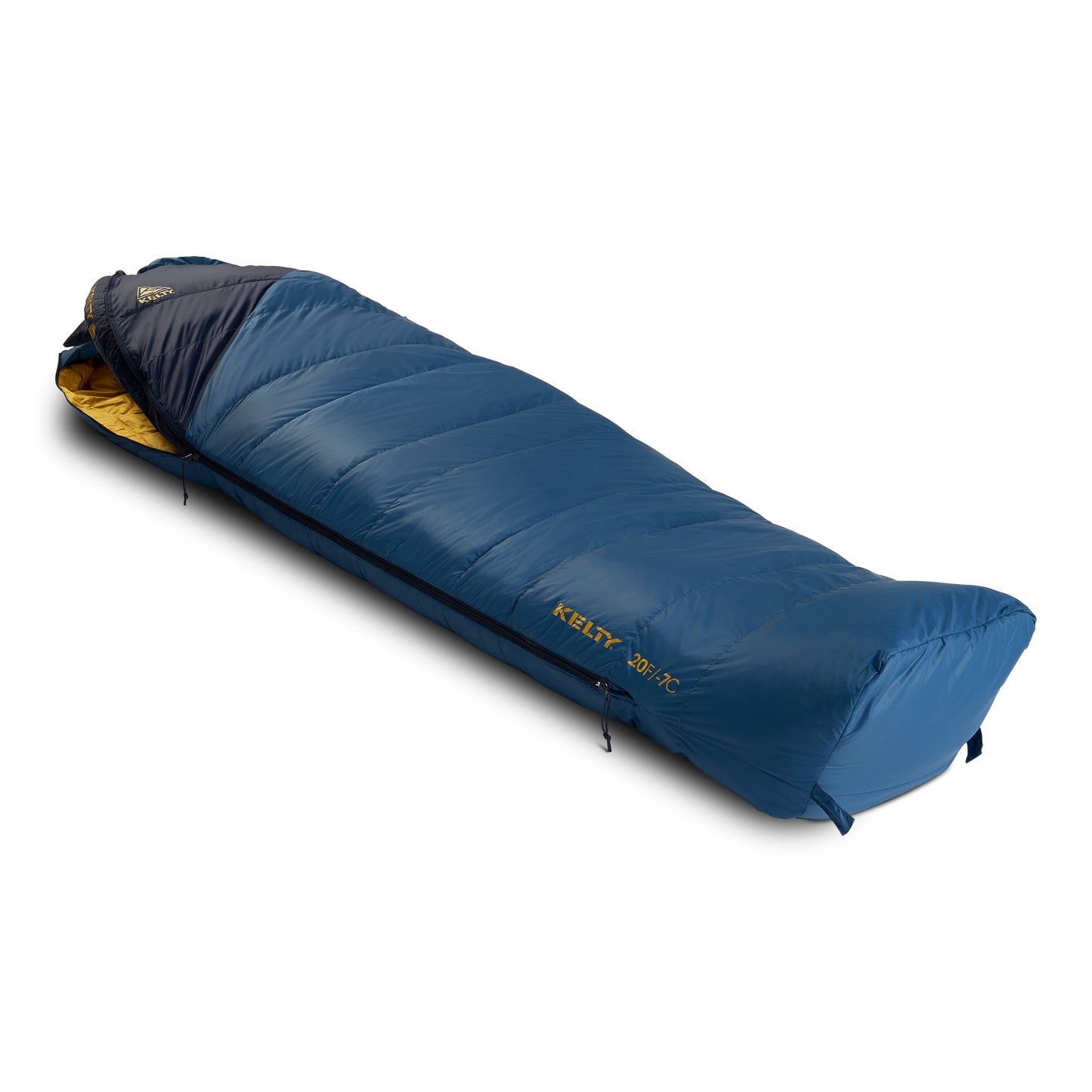 Kelty Cosmic Down 20°F (-7°C) 550-Fill Sleeping Bag - Regular - Dark Blue/Pageant Blue