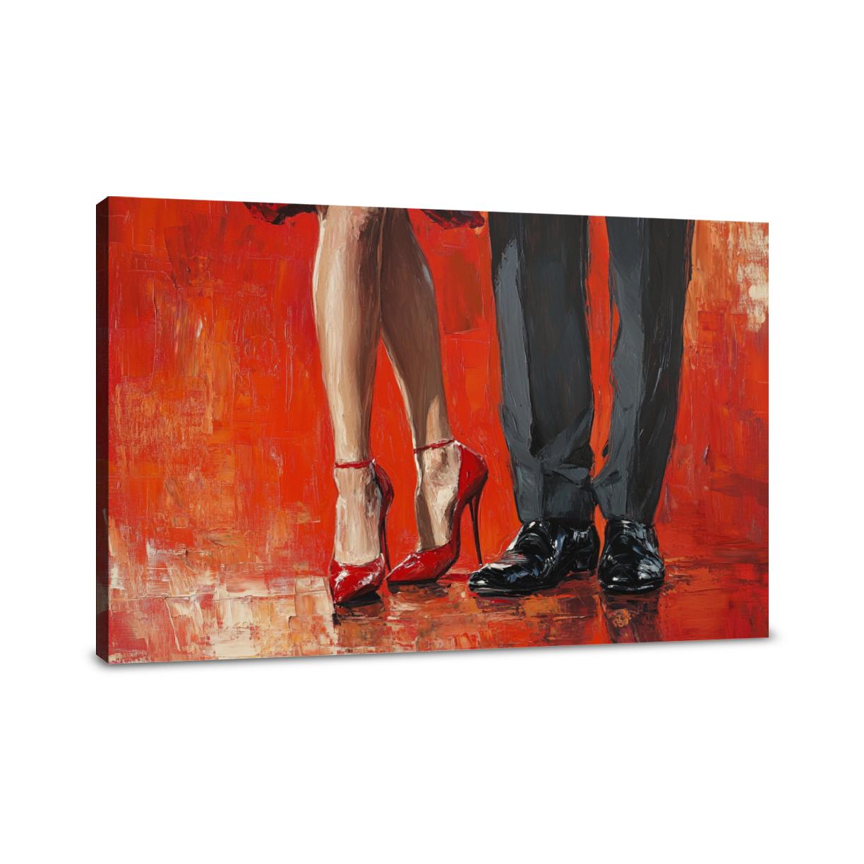 Enigma of Footfalls Canvas