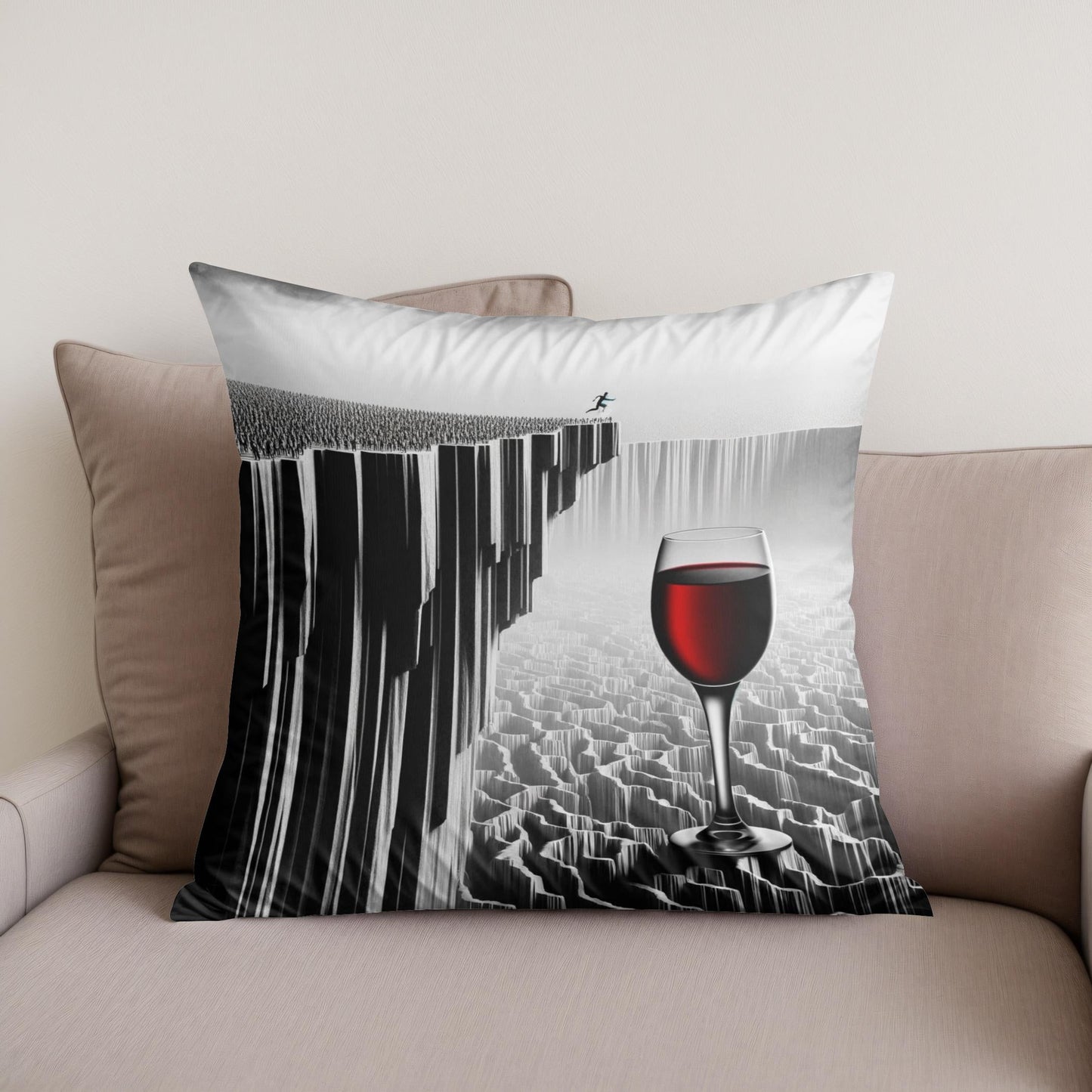 Take the Plunge Cotton Cushion