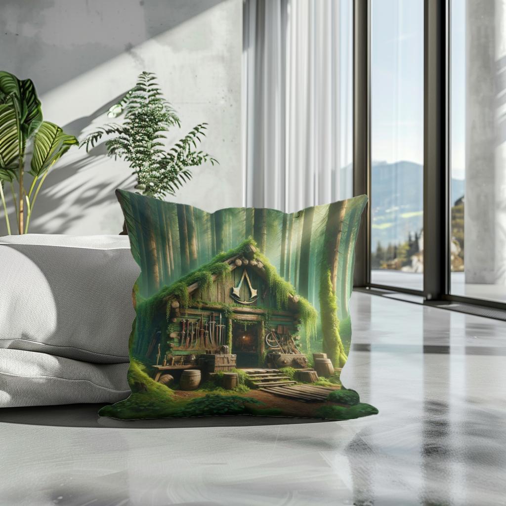 Forest Assassin Cotton Cushion