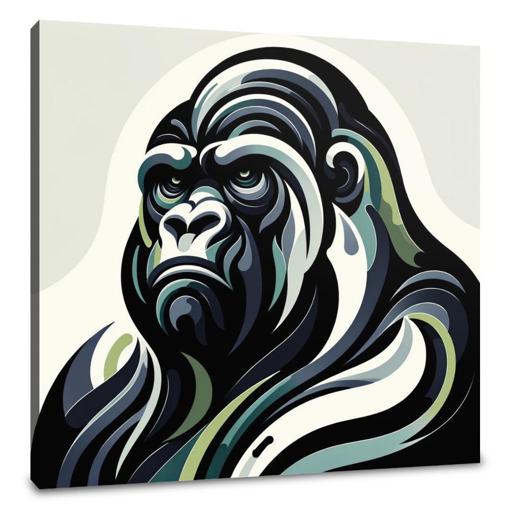 Majestic Gorilla Canvas