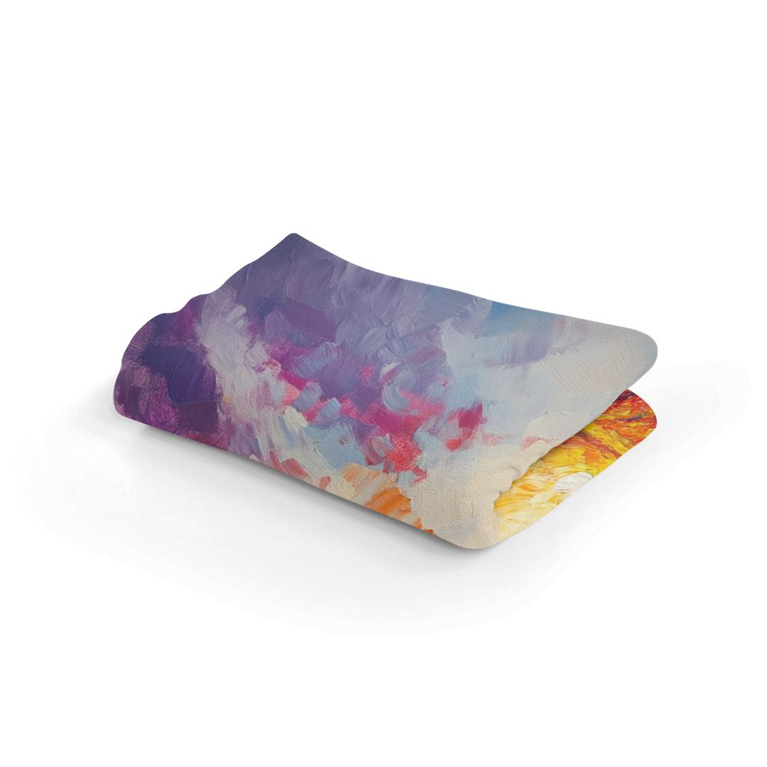 Sunset Tulip Blanket