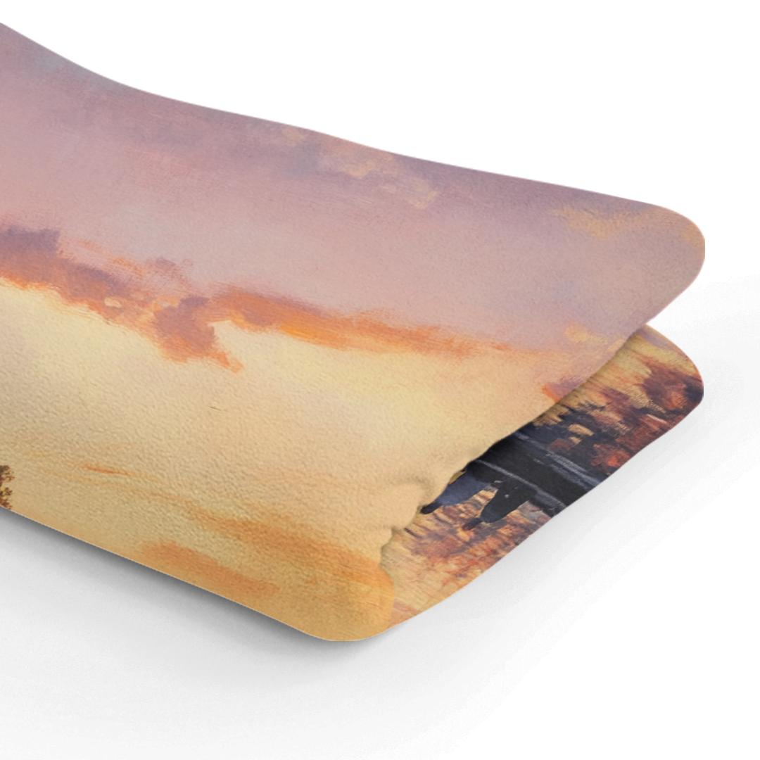 Sunset Serpentine Blanket