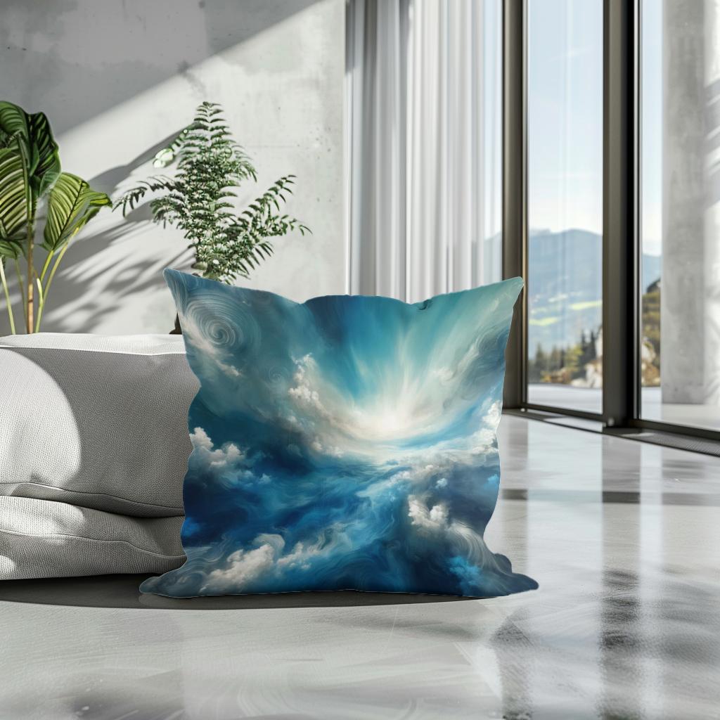 Celestial Seas Cotton Cushion