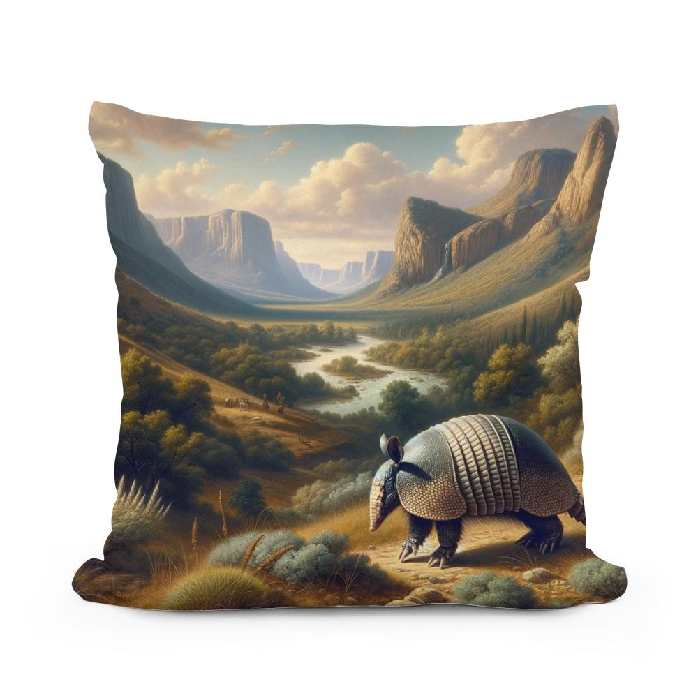 Westward Wander Cotton Cushion