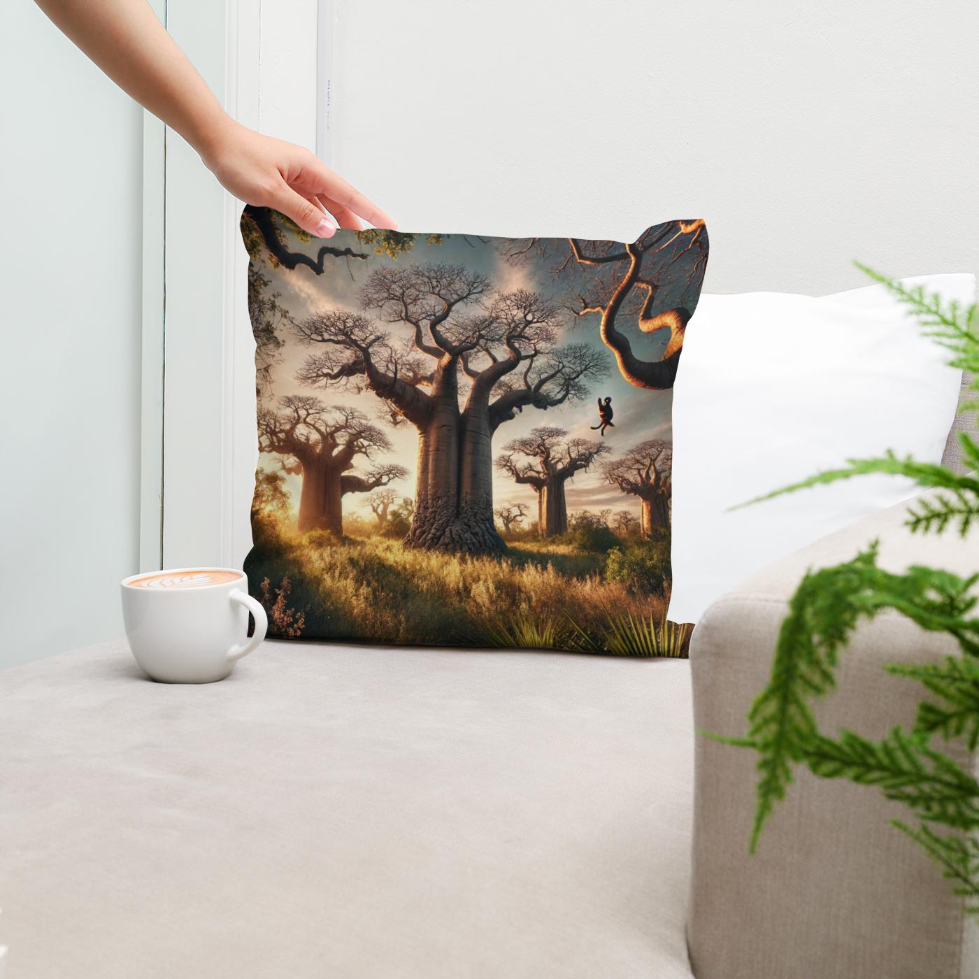 Baobab Grove Cotton Cushion