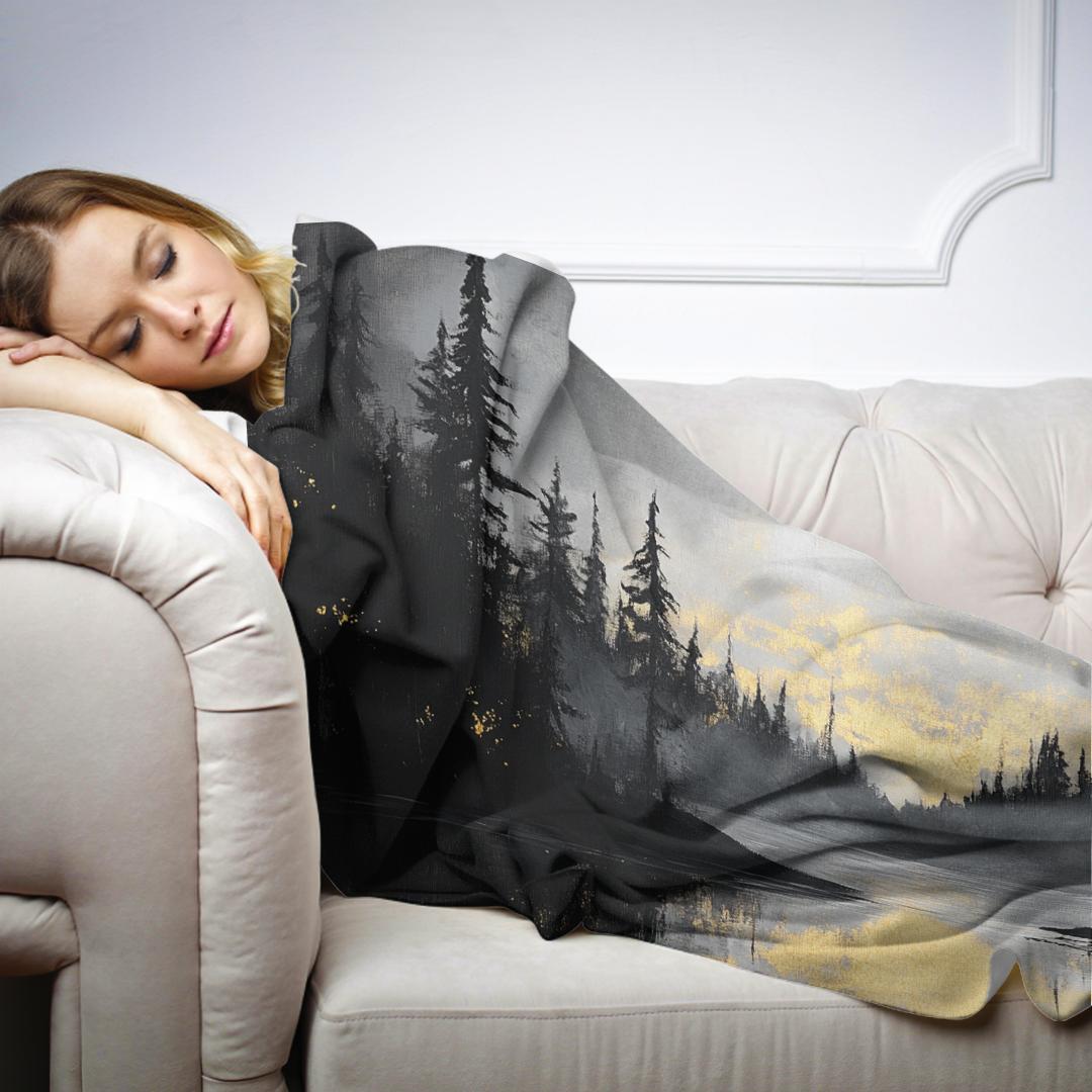 Silent Reflections Blanket