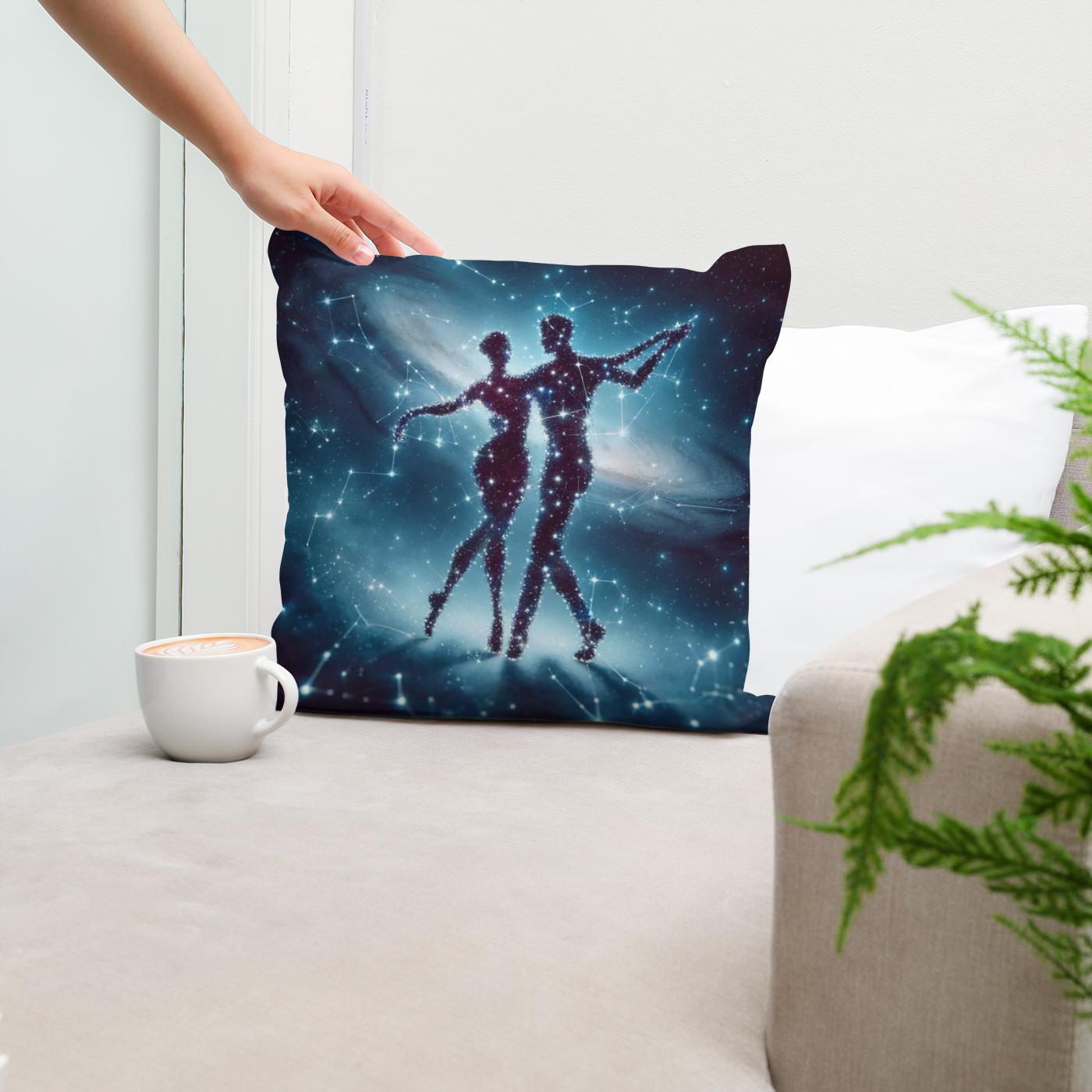 Celestial Waltz Cotton Cushion