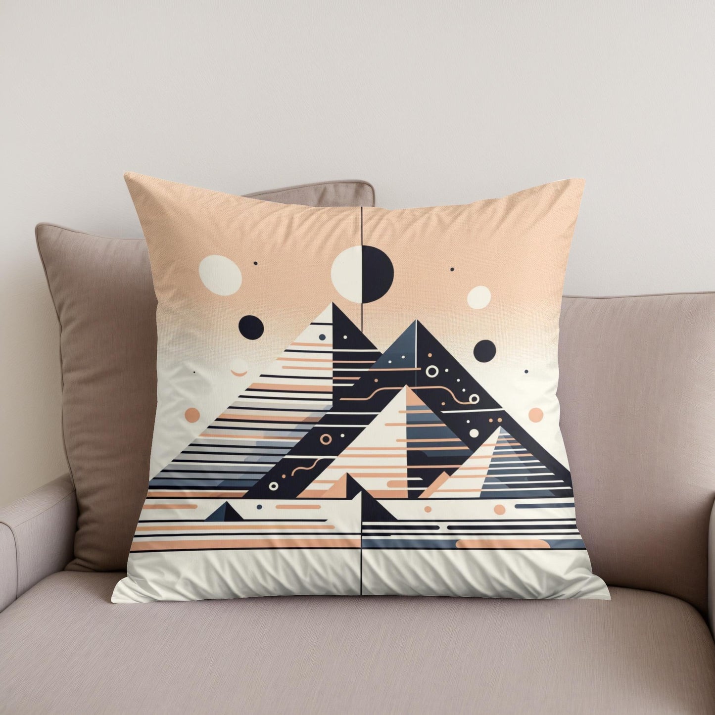 Serenity of Ancient Sands Cotton Cushion
