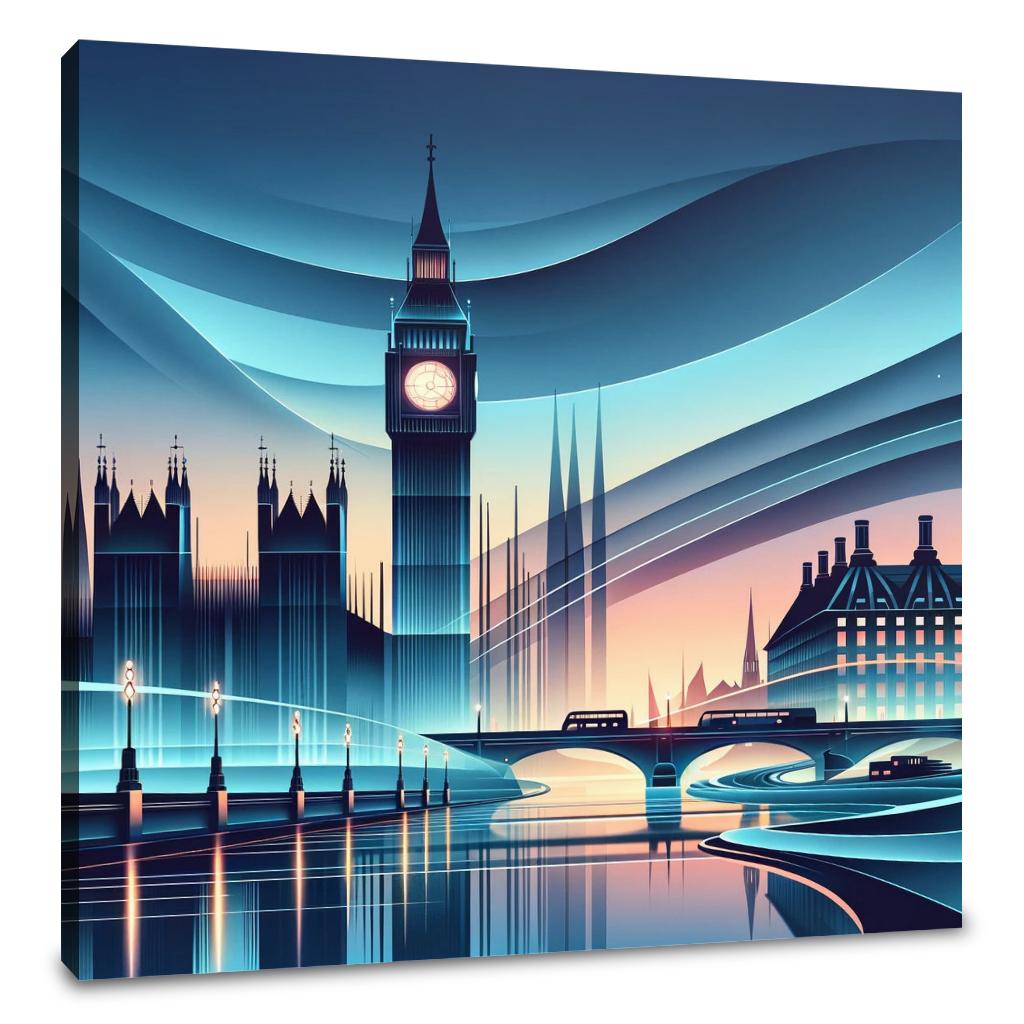 Modern Parliament Canvas
