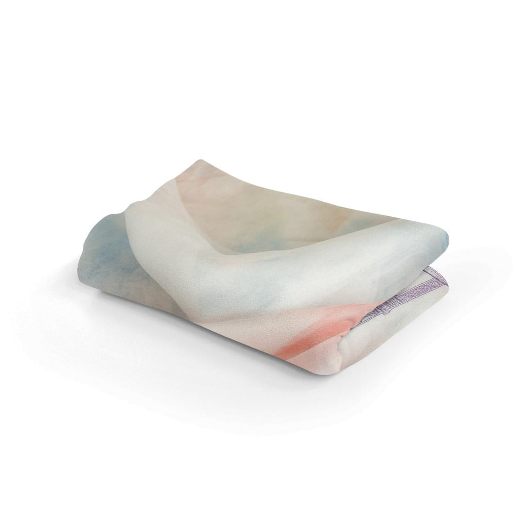 Eiffel Tricolour Blanket