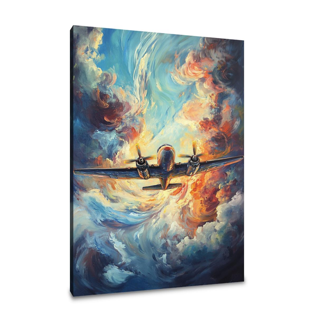 Skyward Soaring Canvas