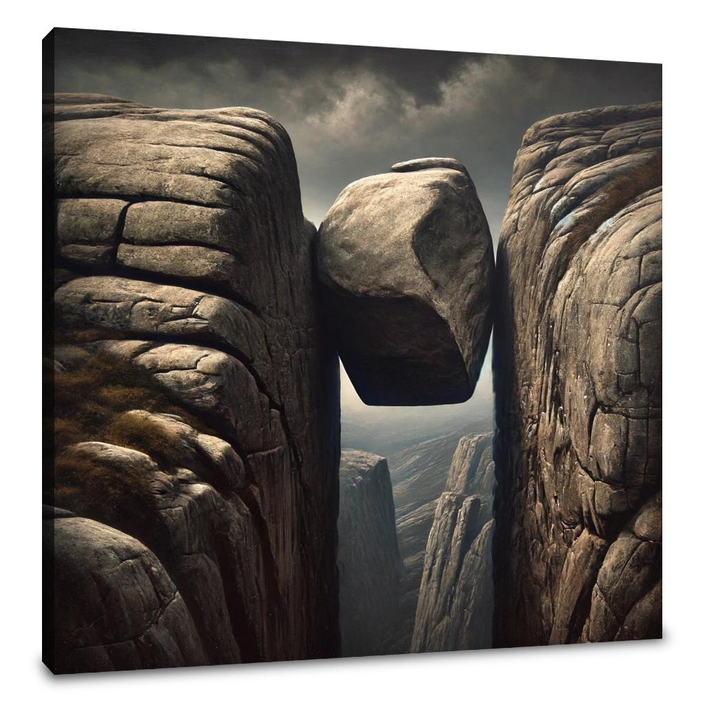Kjeragbolten Majesty Canvas
