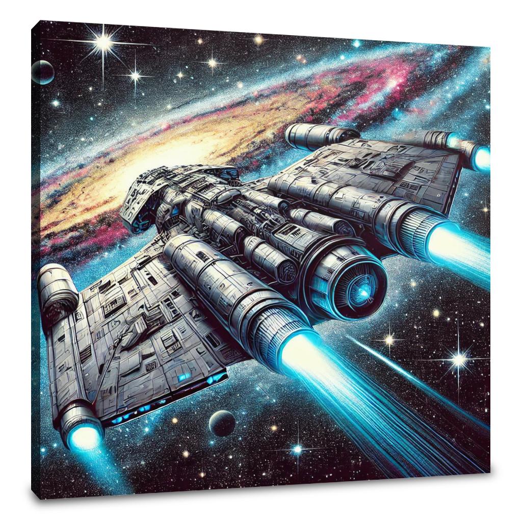 Galactic Explorer Canvas