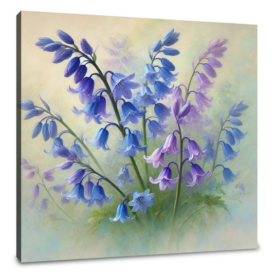 Whispering Bluebells Canvas