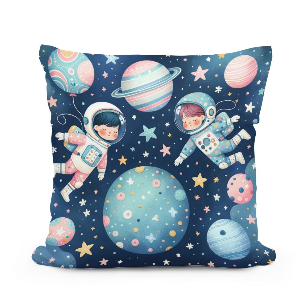 Astronaut Adventures Cotton Cushion