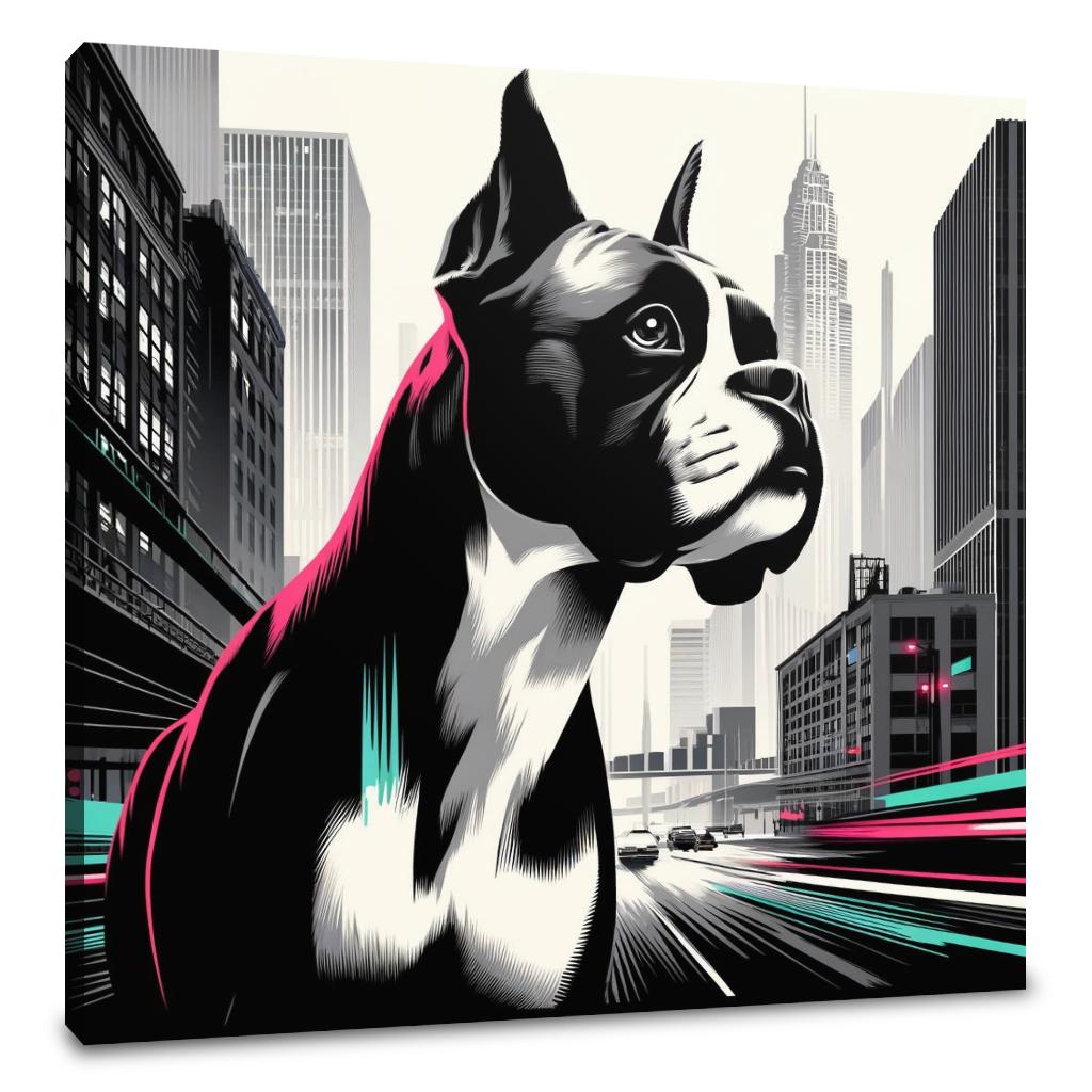 Urban Boxer City Life Canvas