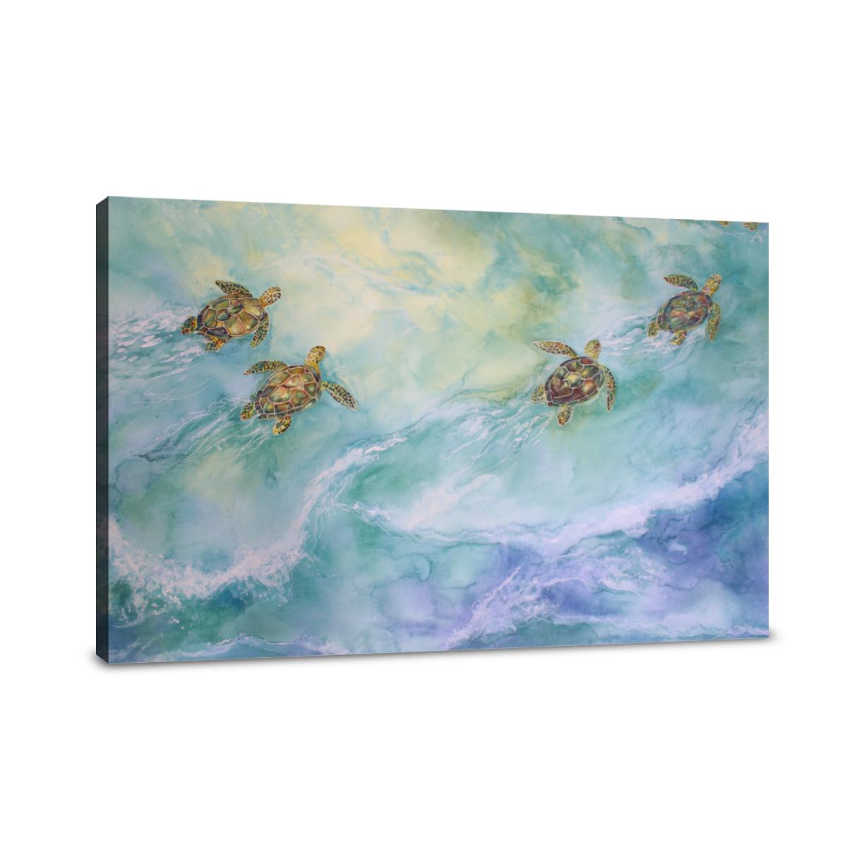 Turtle Tides Canvas