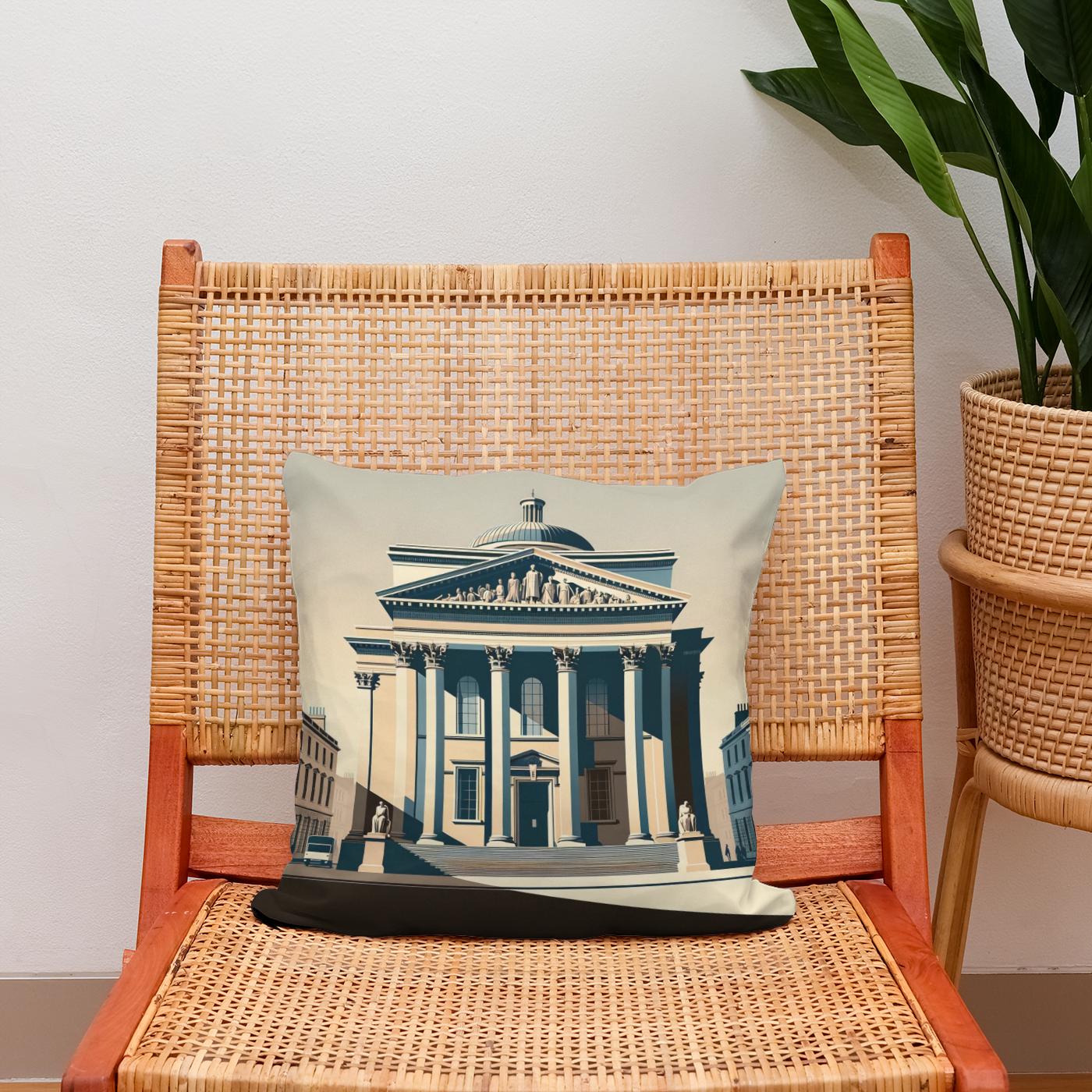 Cambridge Fitzwilliam Modernist Muse Cotton Cushion