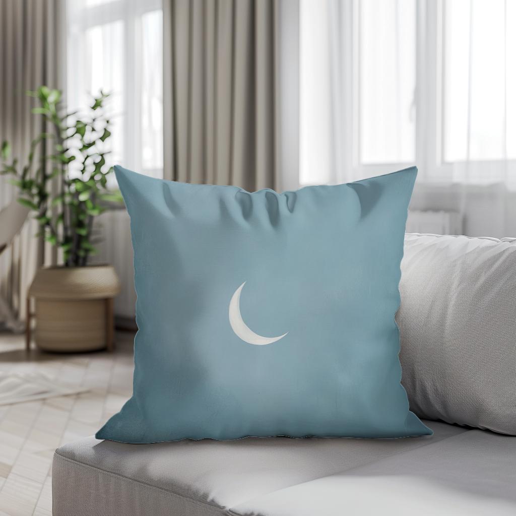 Crescent Moon Cotton Cushion