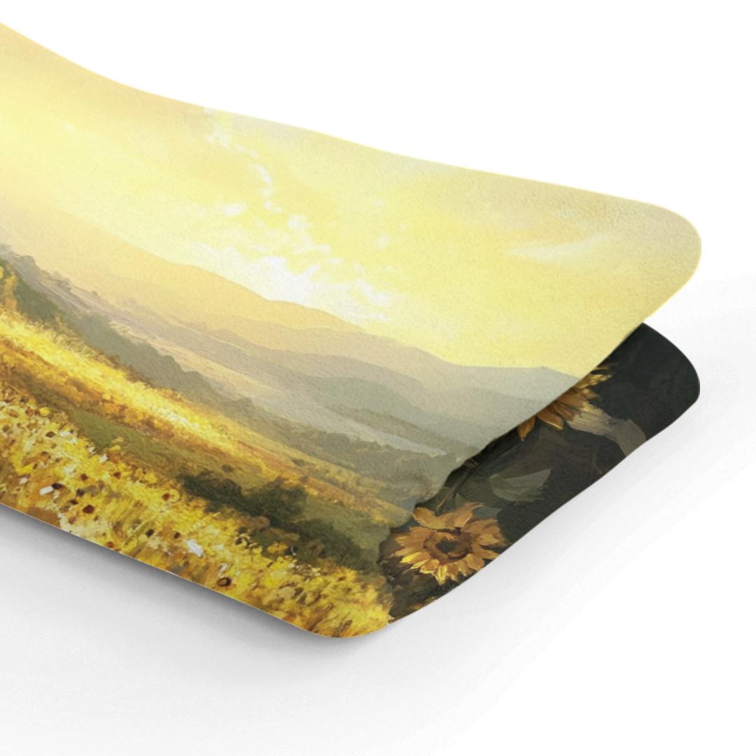 Sunrise Sunflower Symphony Blanket