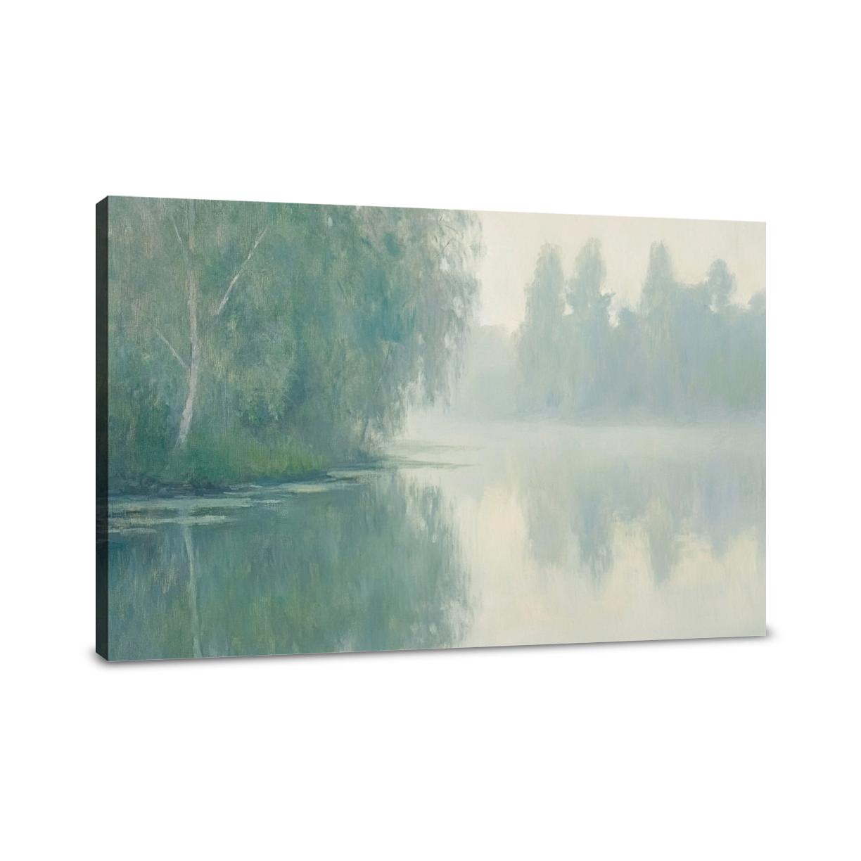 Misty Lagoon Canvas