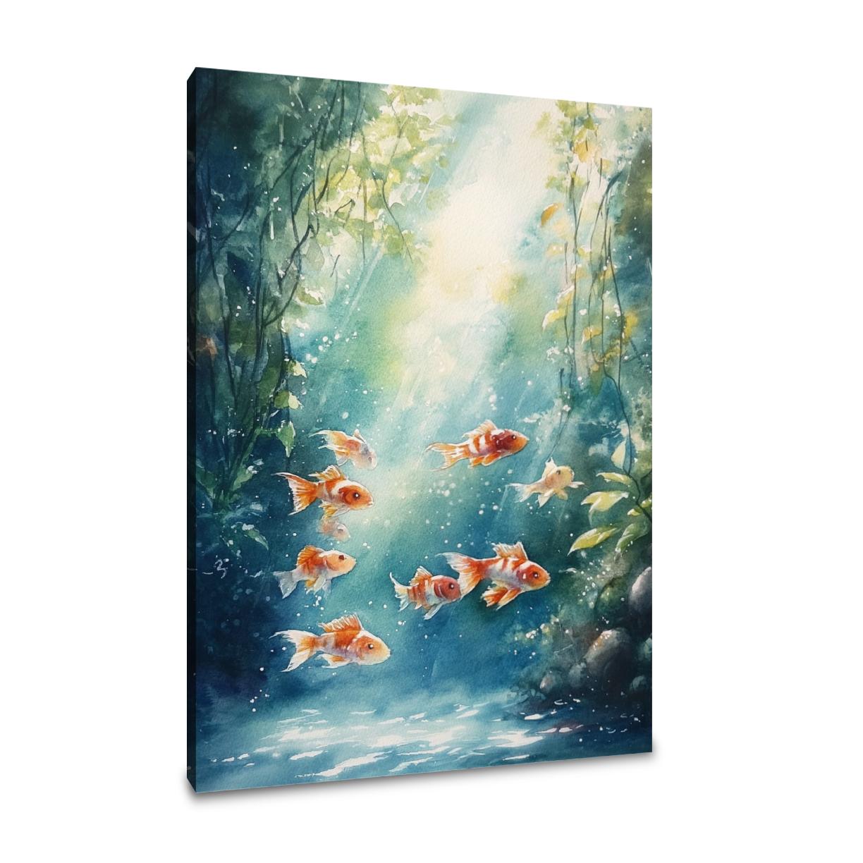 Aquatic Nostalgia Canvas