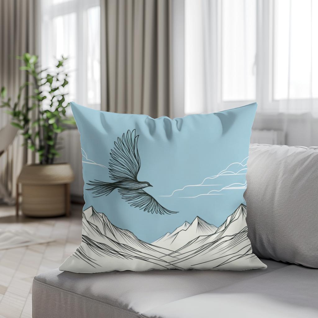 Soaring Spirit Cotton Cushion