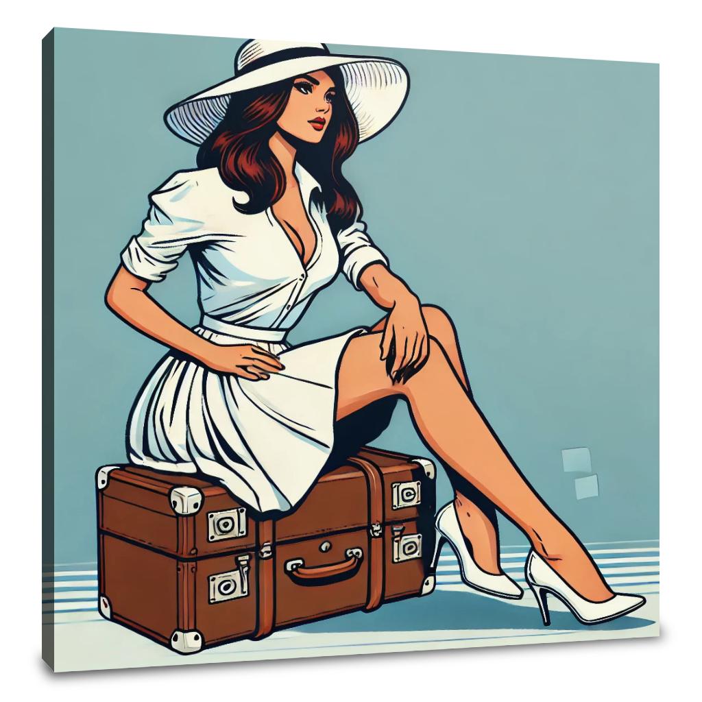 Reflective Voyage Canvas