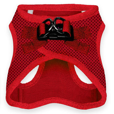 Tiny Trails Step In Air Mesh Puppy and Small Dog Harness Red