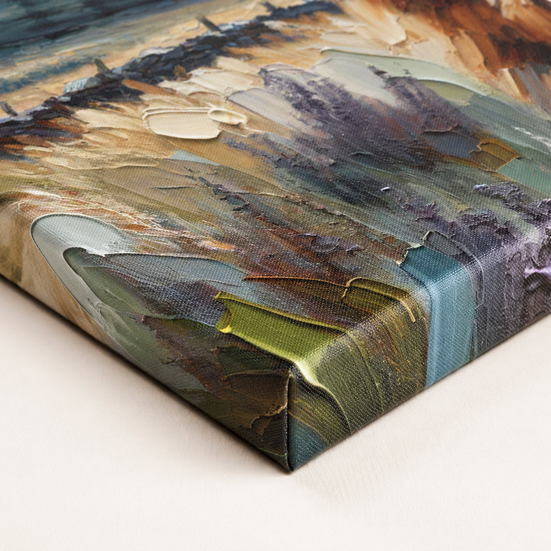 Muted Highland Journey Canvas