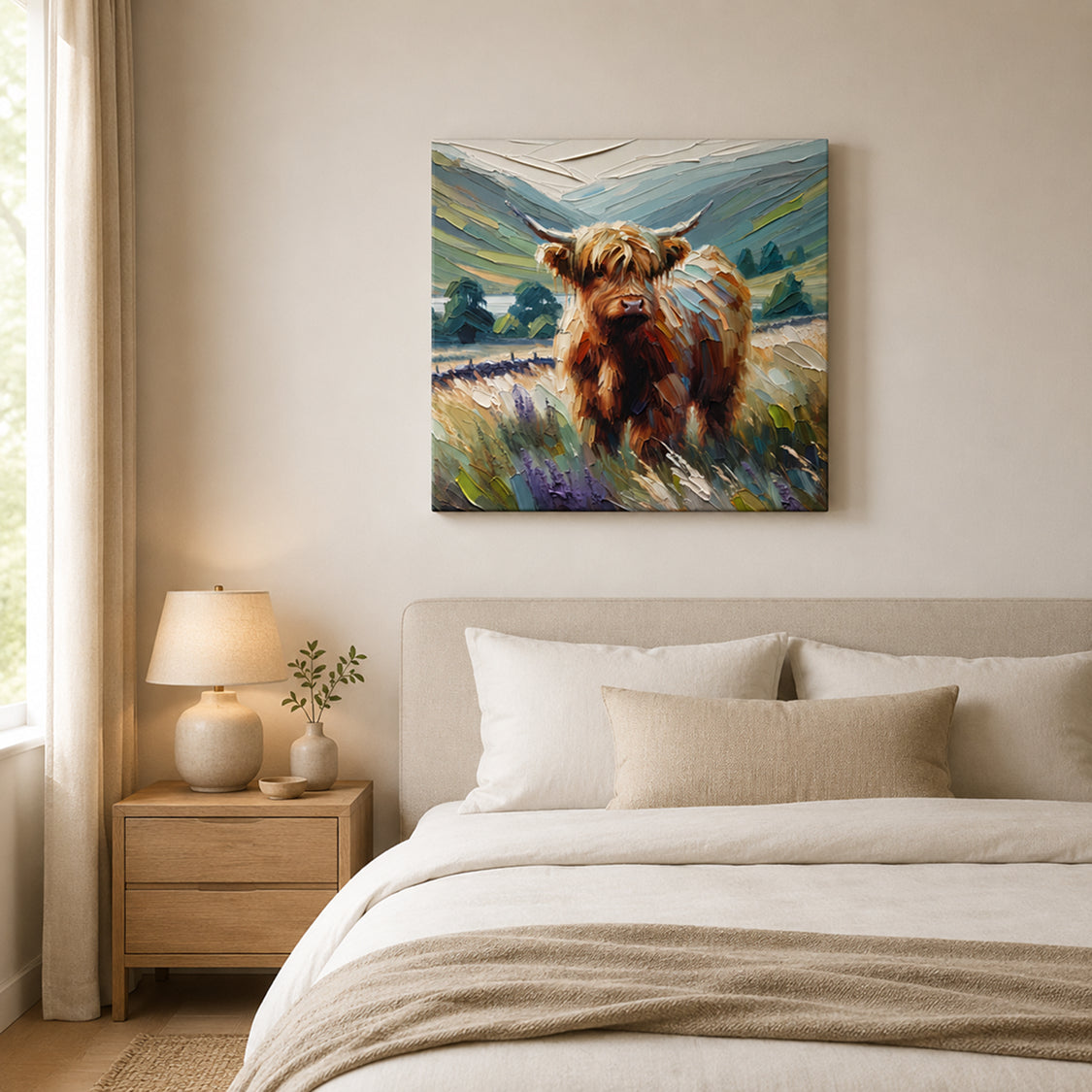 Muted Highland Journey Canvas