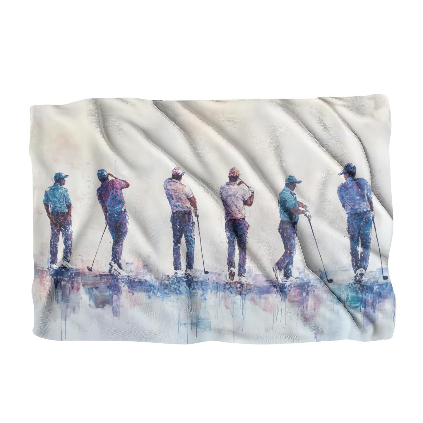 Golfers in Motion Blanket
