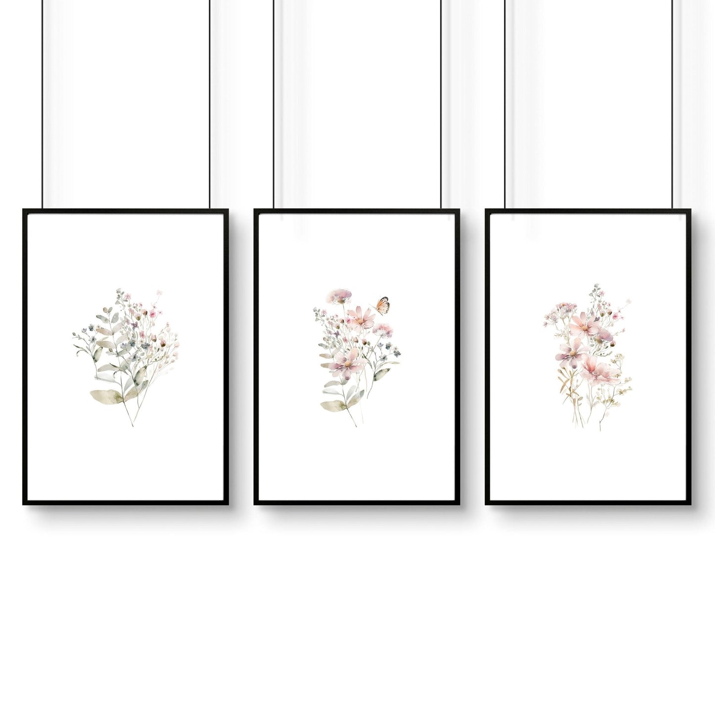 Hallway Wall Art | Set of 3 wall art prints