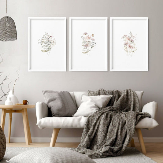 Hallway Wall Art | Set of 3 wall art prints