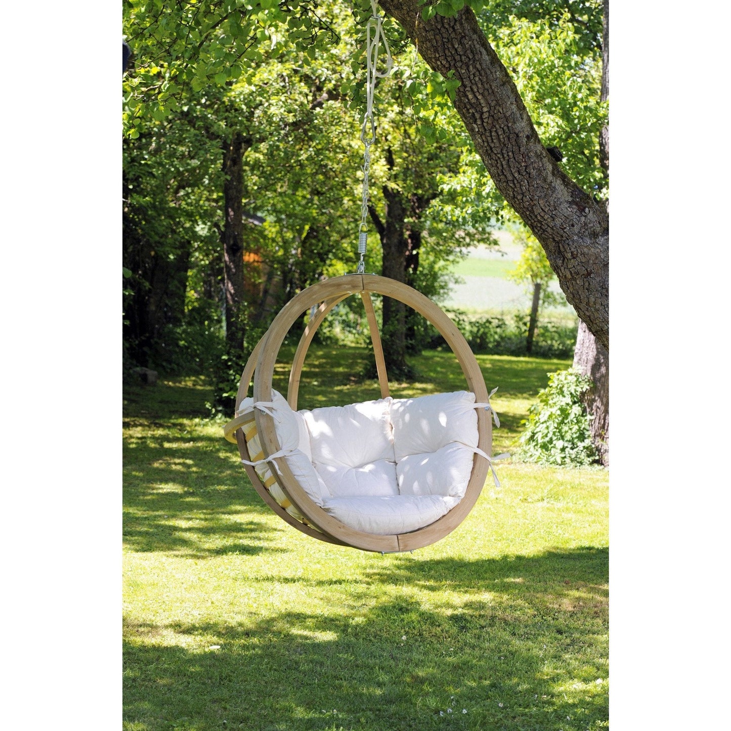 Globo Single Natura Hanging Egg Chair
