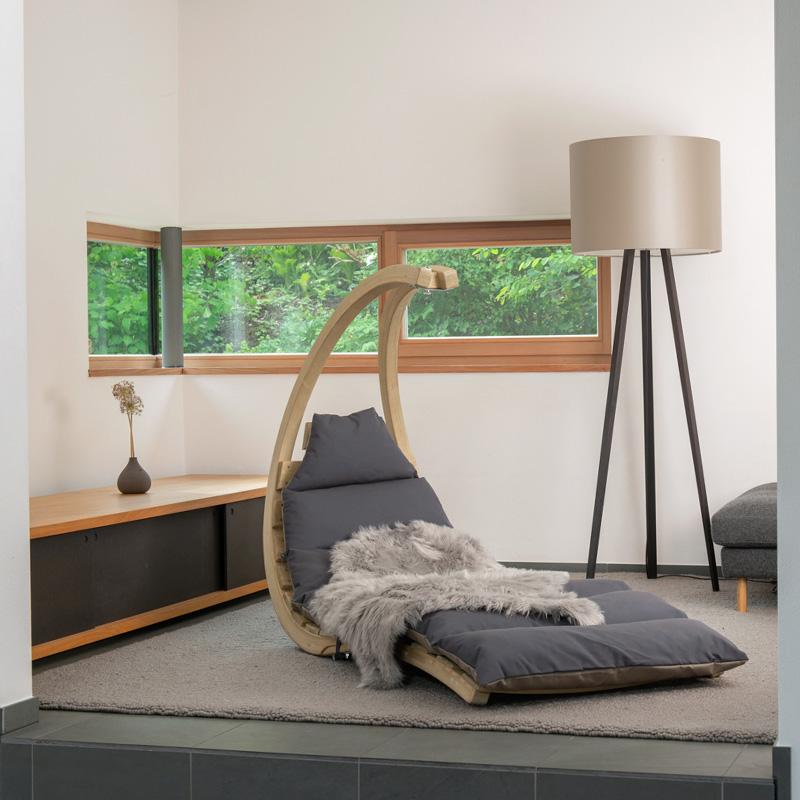 Swing Lounger - Anthracite / Taupe