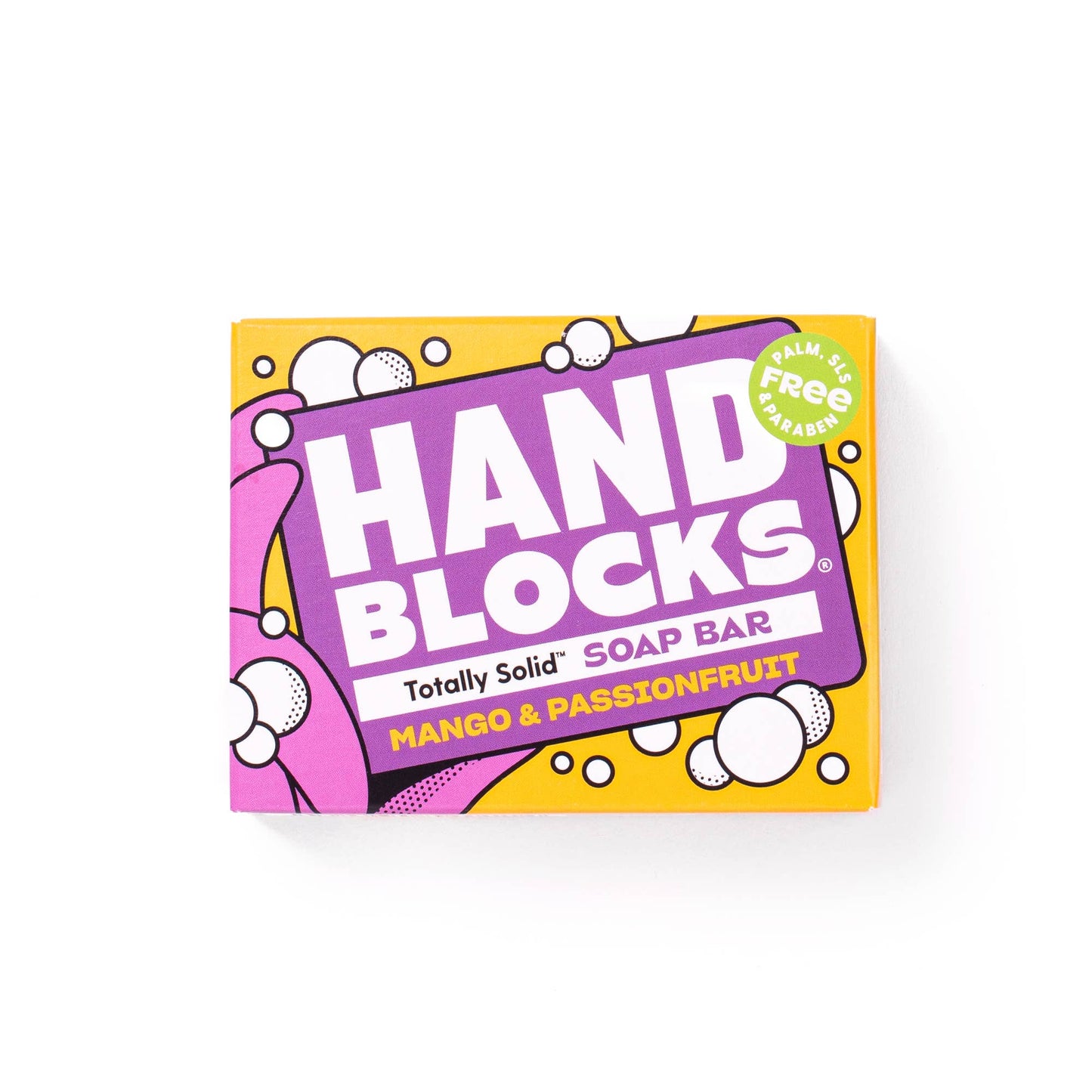 Hand Blocks Soap Mango & Passionfruit - Plastic Free Vegan Hand Soap Bars