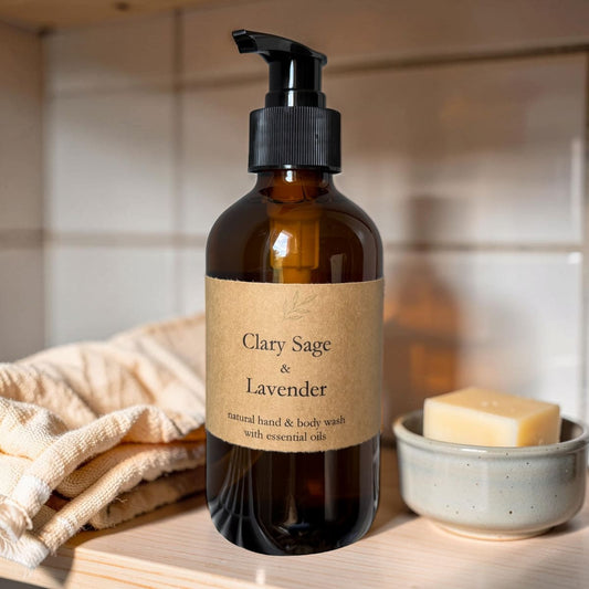 Clary Sage and Lavender Hand & Body Wash