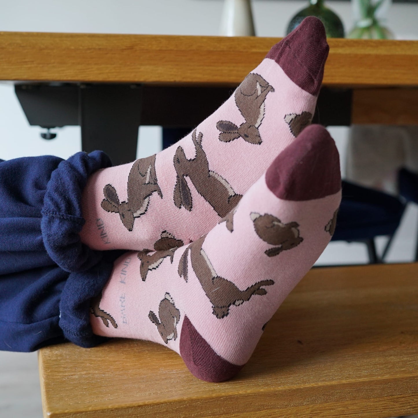 Save the Hares Bamboo Socks