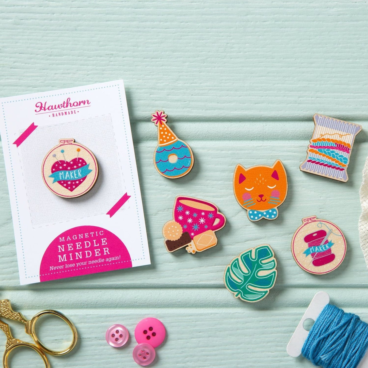 Cat Magnetic Needle Minder
