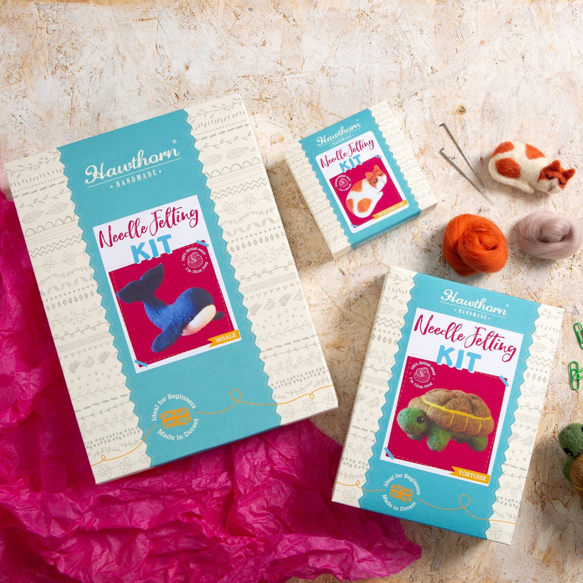 Dachshund Dog Needle Felting Kit for Beginners