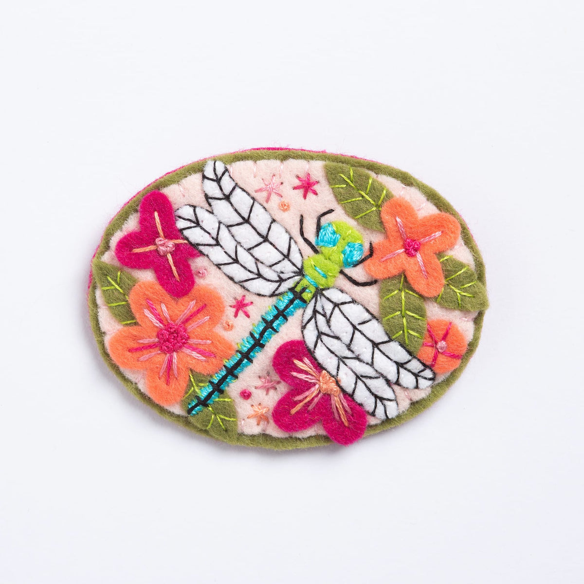 Dragonfly Felt Craft Brooch Kit for Beginners