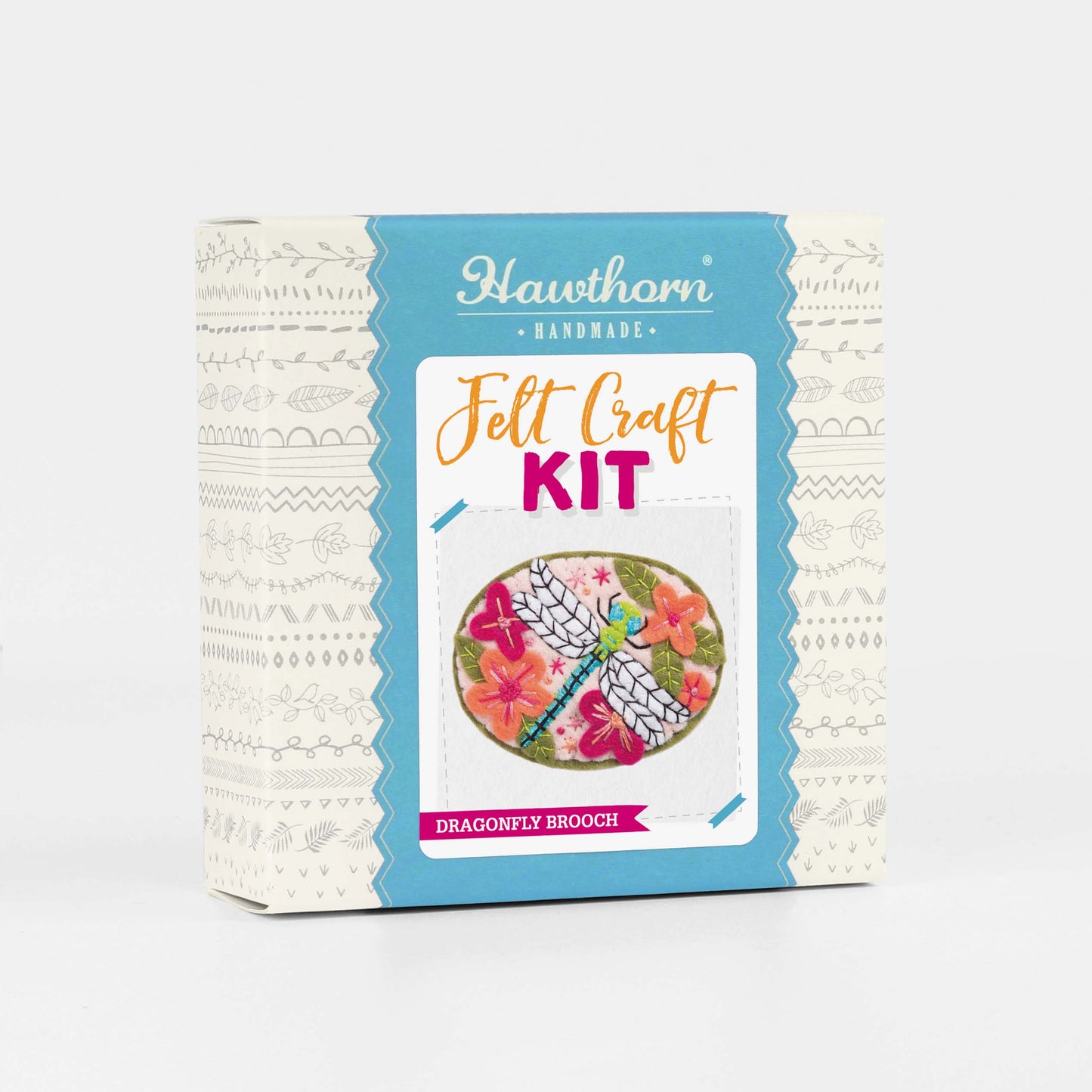 Dragonfly Felt Craft Brooch Kit for Beginners