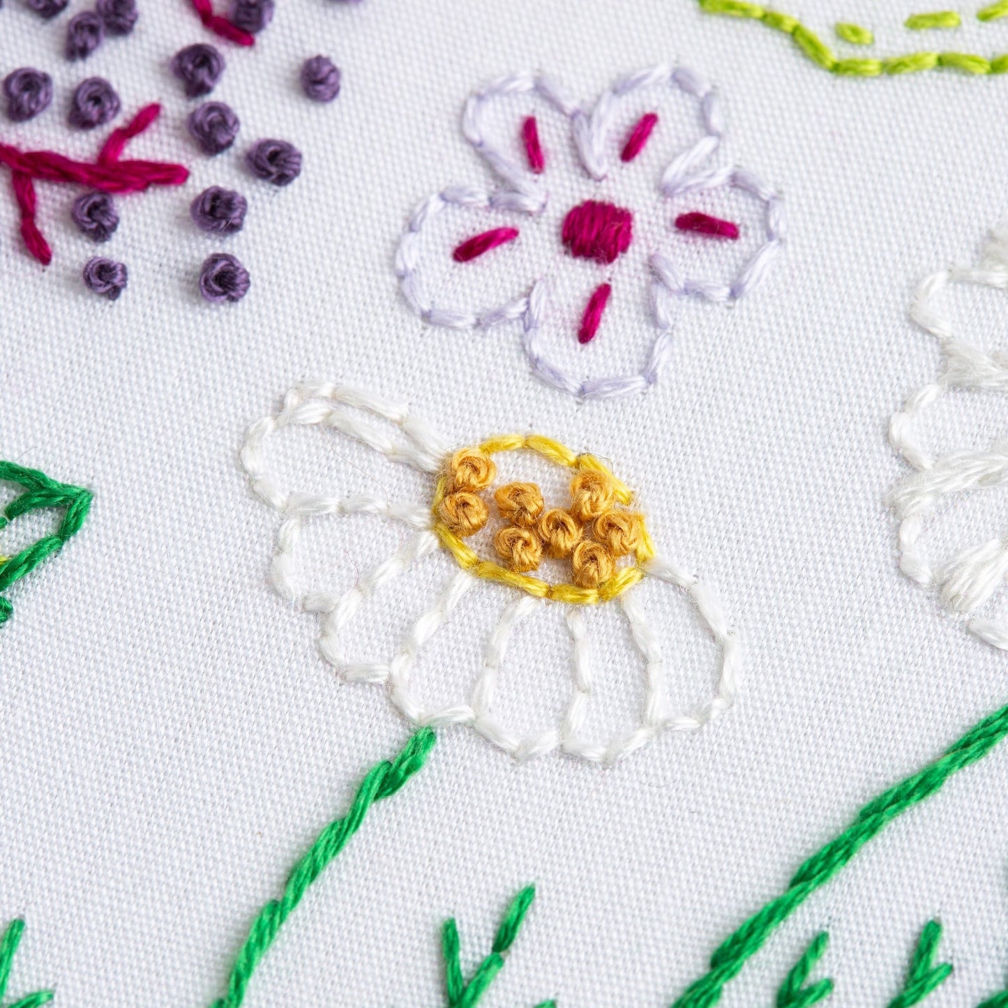 Herbarium Botanical Embroidery Kit for Beginners