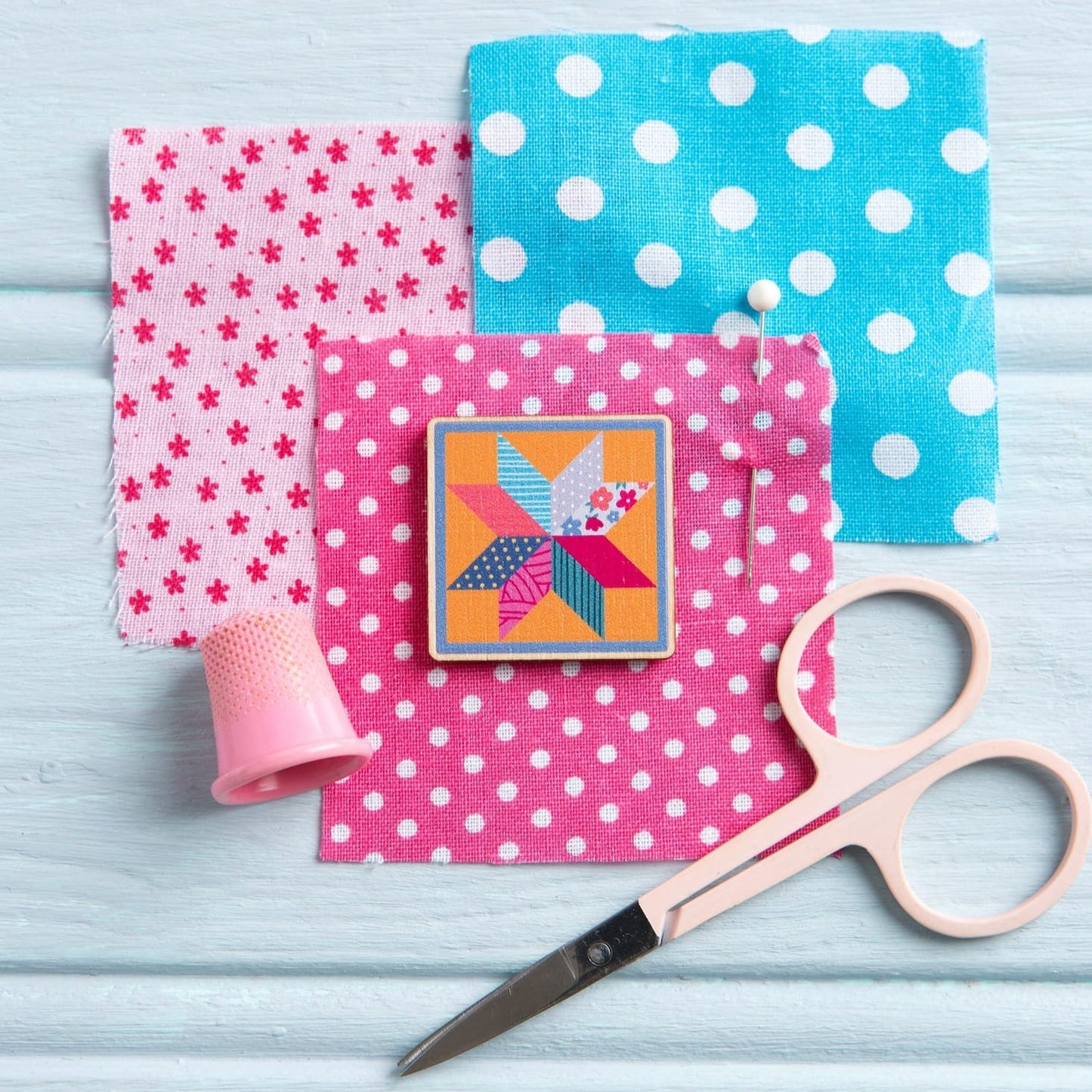 Quilt Block Magnetic Needle Minder