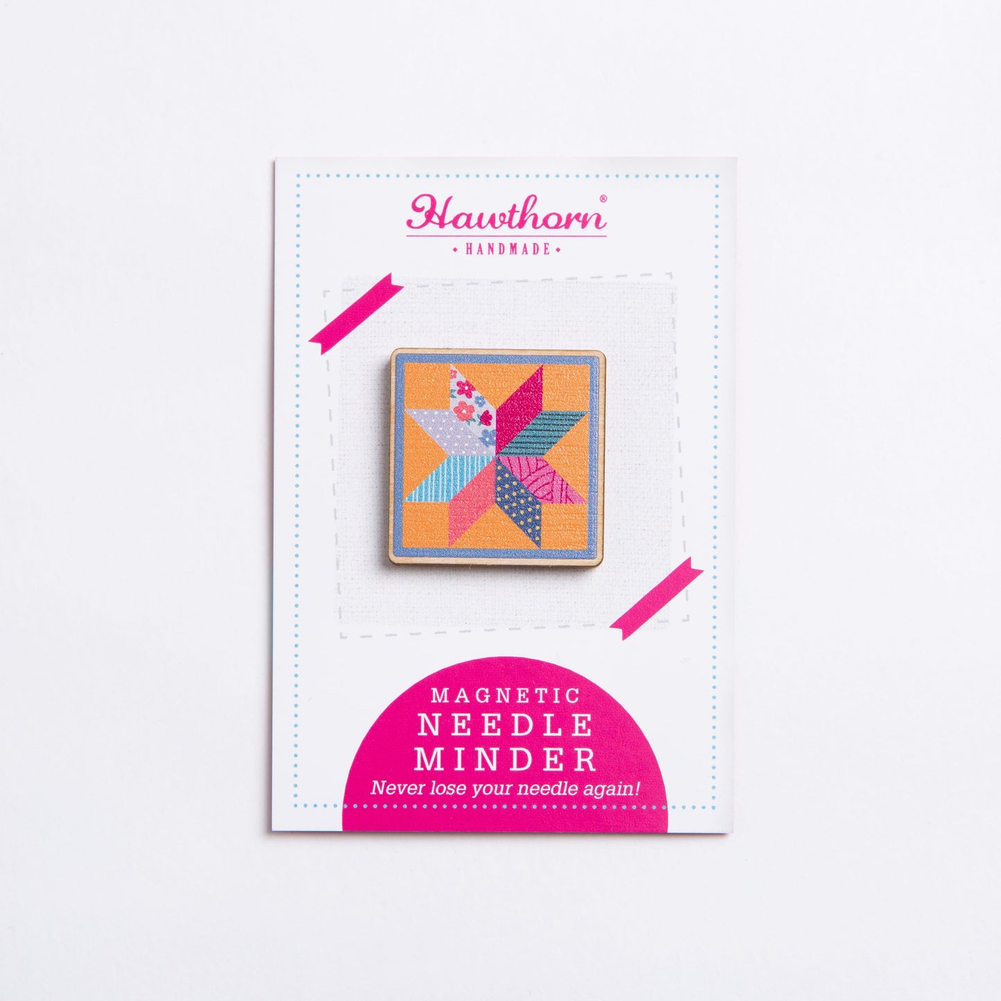 Quilt Block Magnetic Needle Minder