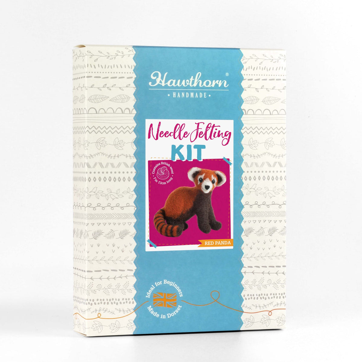 Red Panda Needle Felting Kit for Beginners