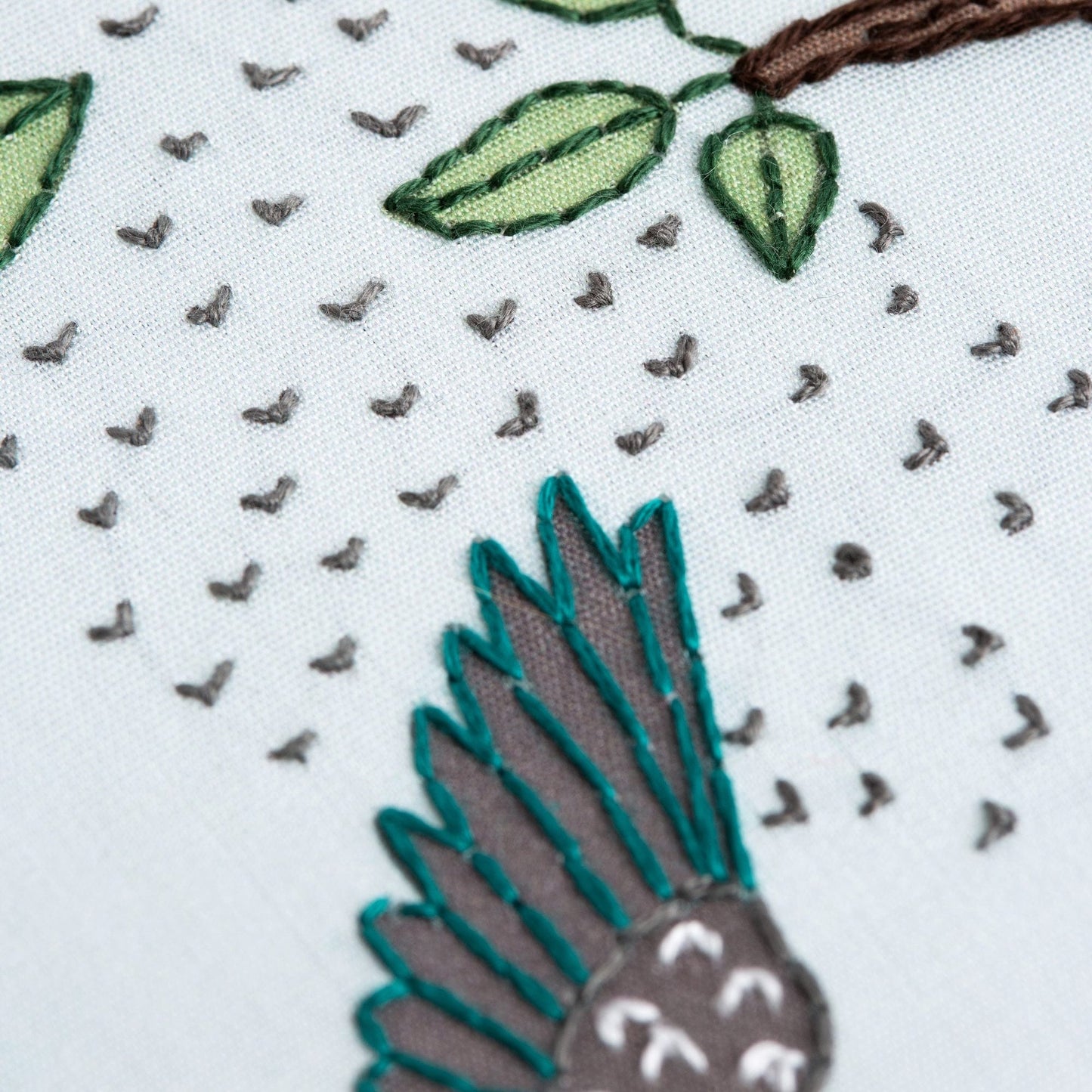 Starling Song Embroidery Kit for Beginners