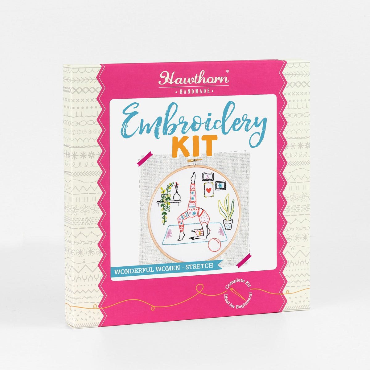 Stretch - Yoga Embroidery Kit for Beginners